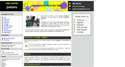 Desktop Screenshot of hirecentrejuniors.com